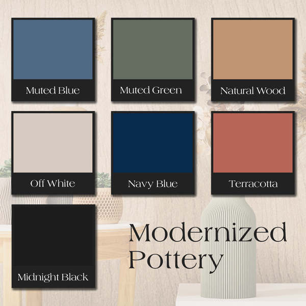 Modernized Pottery Revolve Watering Can