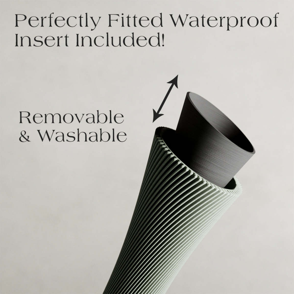 Modernized Pottery Spiral Rose Vase - Image 5 of 11