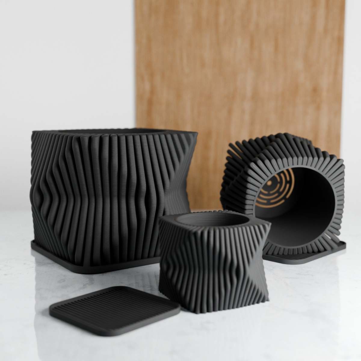 Modernized Pottery Tide Planter - Image 9 of 12