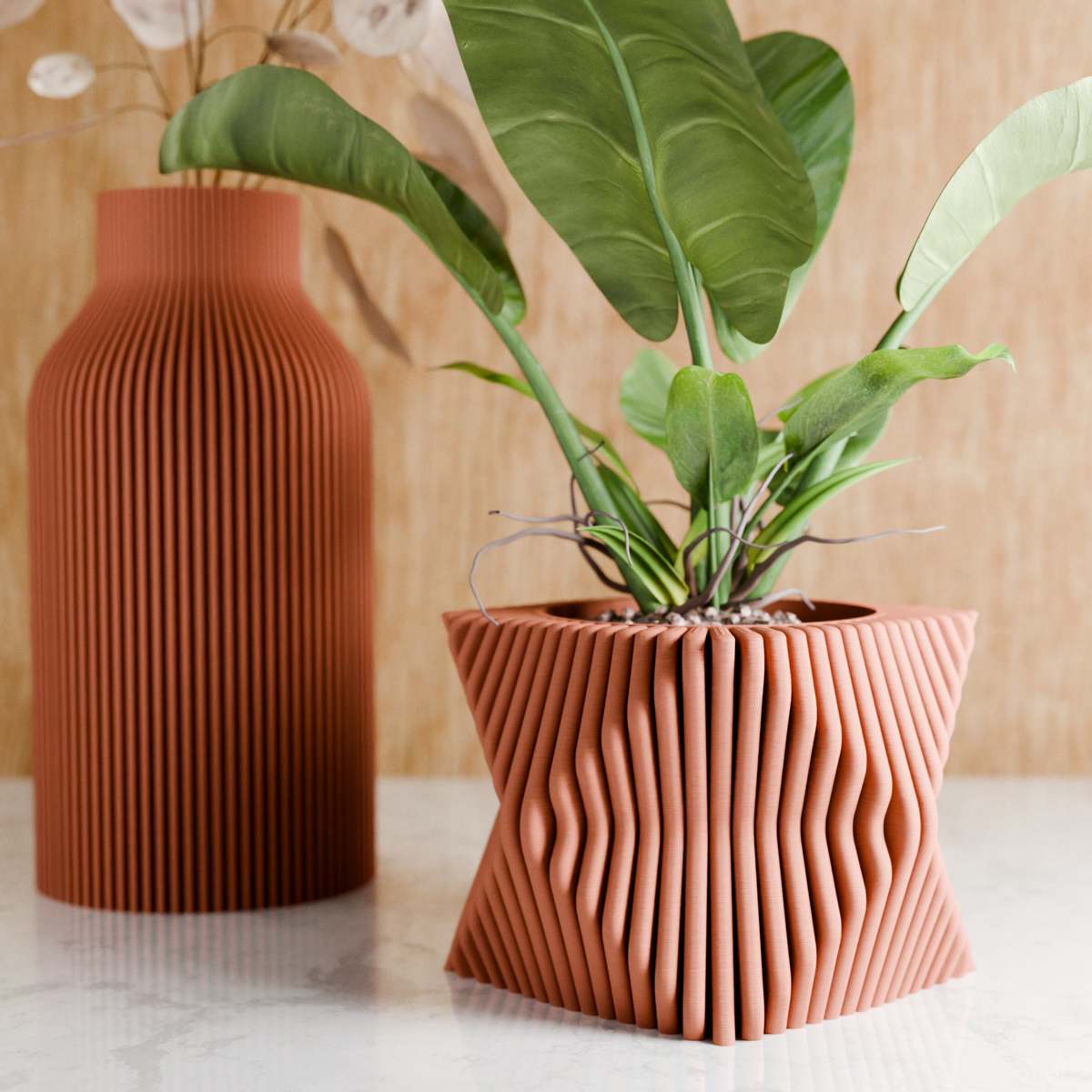 Modernized Pottery Tide Planter - Image 10 of 12
