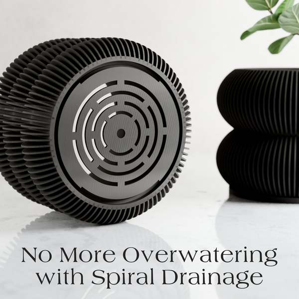 Modernized Pottery Triple Bubbles Planter