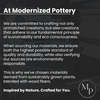 Modernized Pottery Triple Bubbles Planter - Thumbnail 14