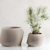 Modernized Pottery Urban Planter Planter - Thumbnail 10