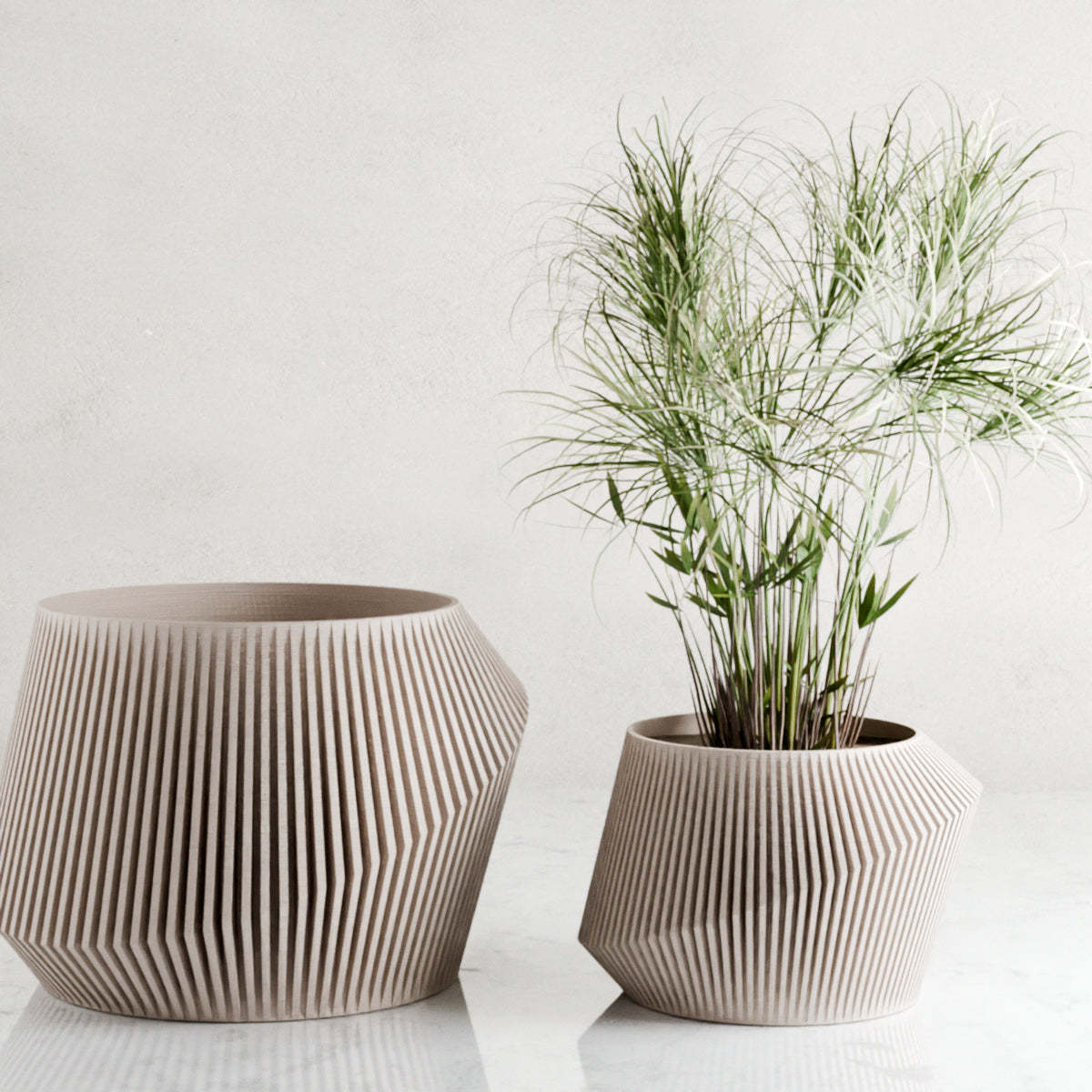 Modernized Pottery Urban Planter Planter - Image 10 of 15