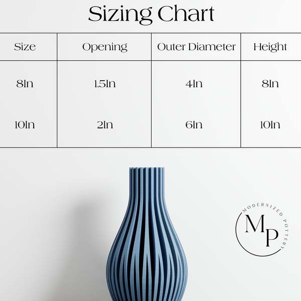 Modernized Pottery Willow Vase