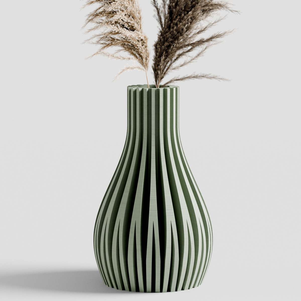 Modernized Pottery Willow Vase - Image 12 of 12
