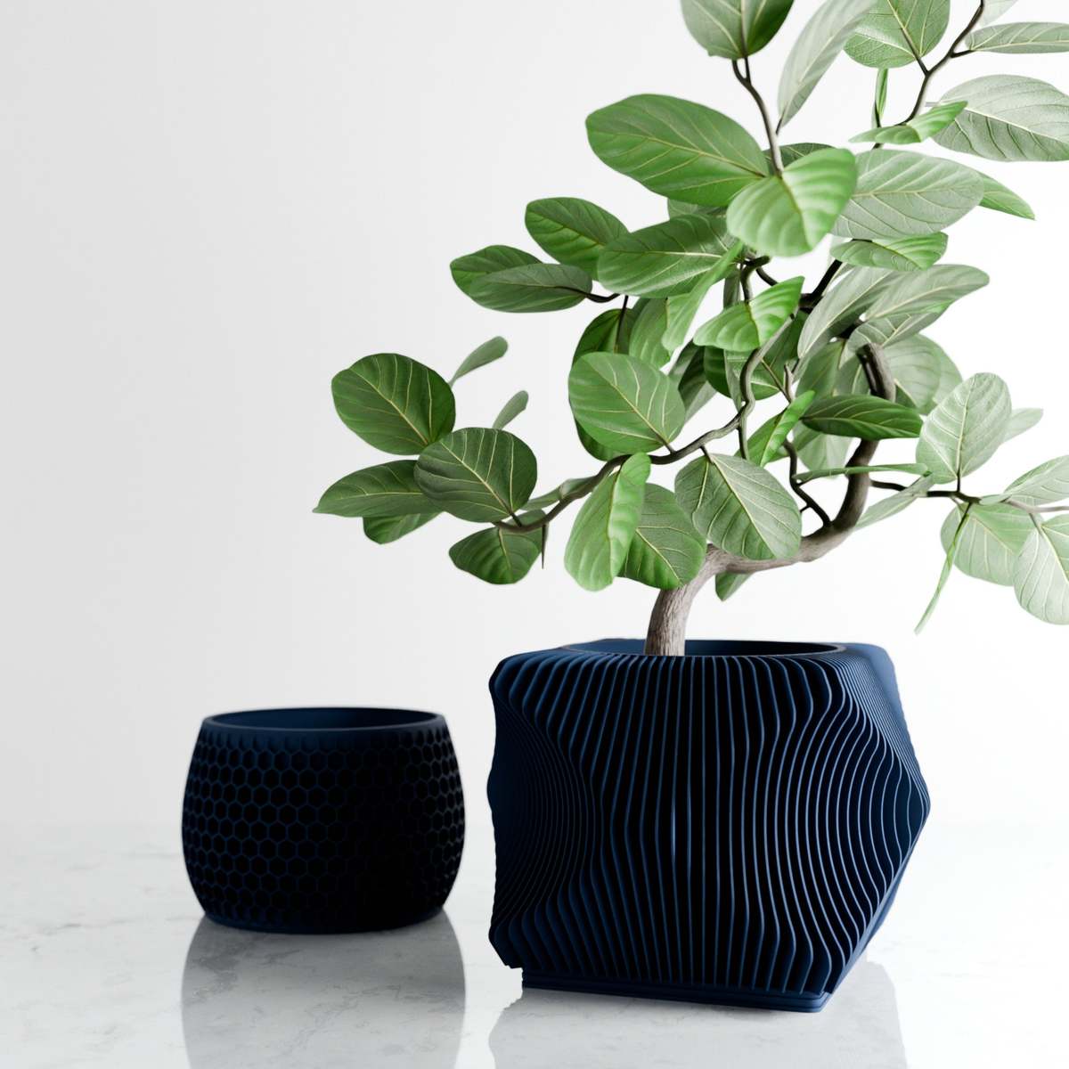 Modernized Pottery Xenova Planter - Image 6 of 13