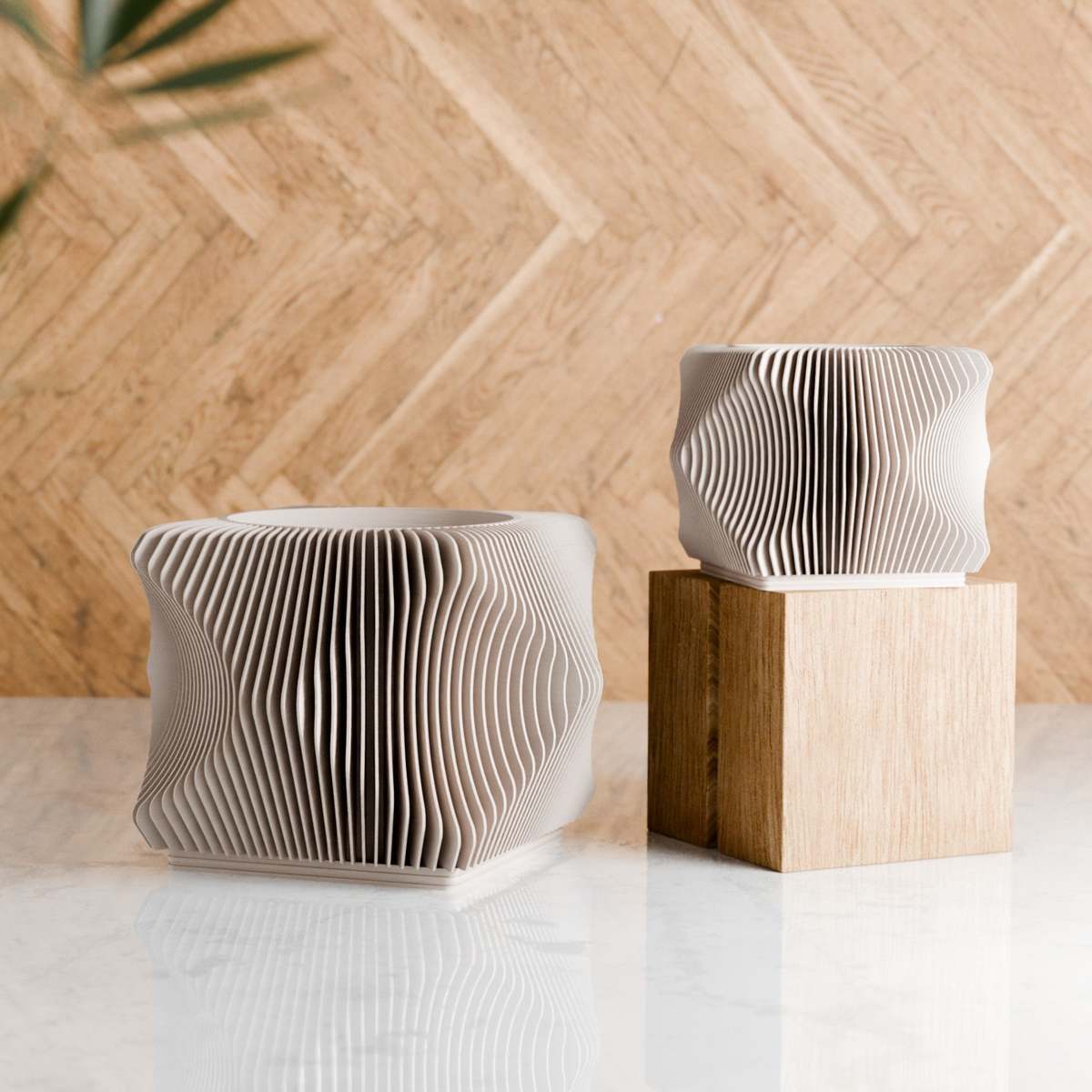 Modernized Pottery Xenova Planter - Image 7 of 13