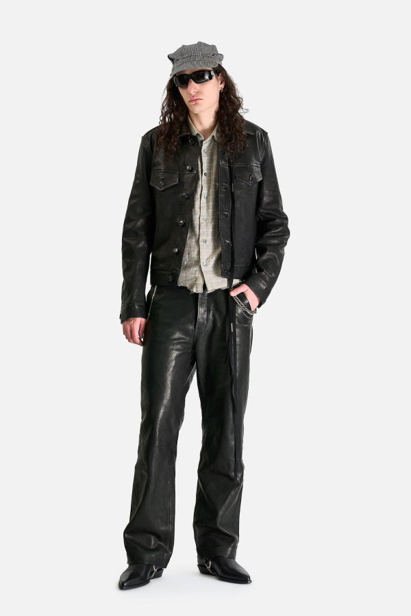 Ann Demeulemeester Erbe Fitted Trucker Jacket