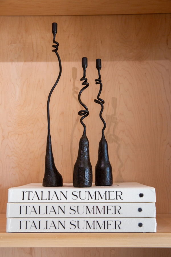 Maison Avenir Avenir Lumiere Iron Hand Forged Candlestick