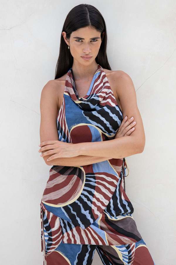 ROAME Agave Halter Top