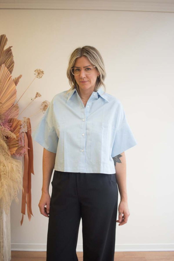 Meg by Megan Kinney Petite Chemise Blouse