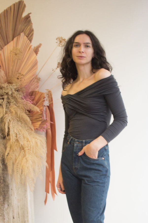 Rightful Owner Shawl Blouse