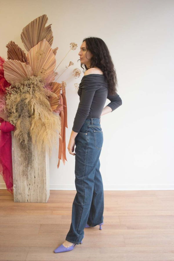 Rightful Owner Shawl Blouse