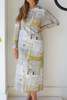 Rachel Comey Alma Dress - Personals Print (Yellow) - Thumbnail 1