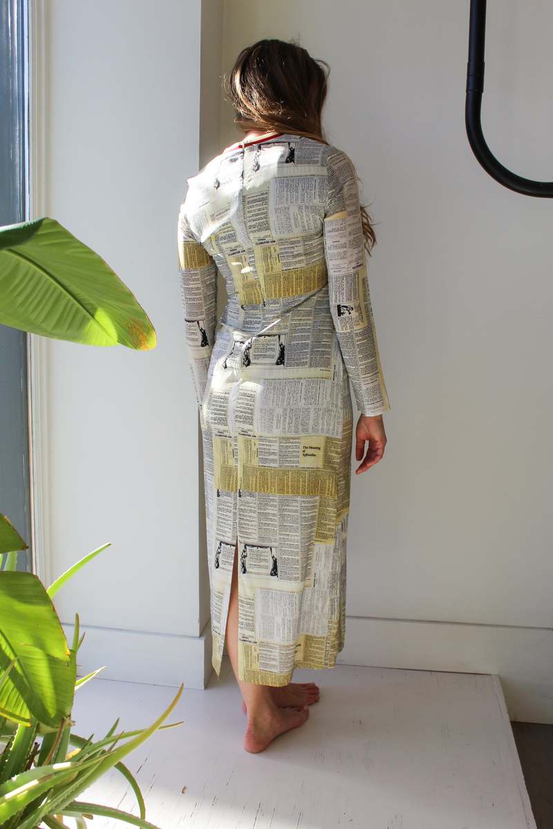 Rachel Comey Alma Dress - Personals Print (Yellow)