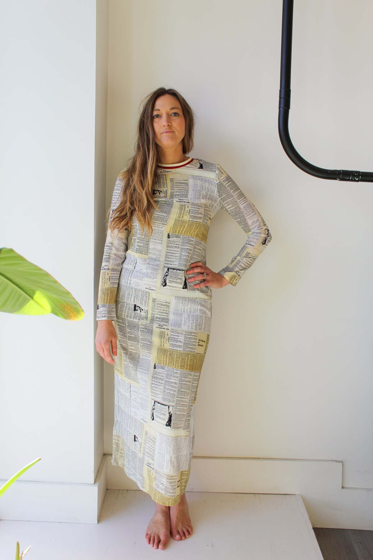 Rachel Comey Alma Dress - Personals Print (Yellow) - Image 7 of 8