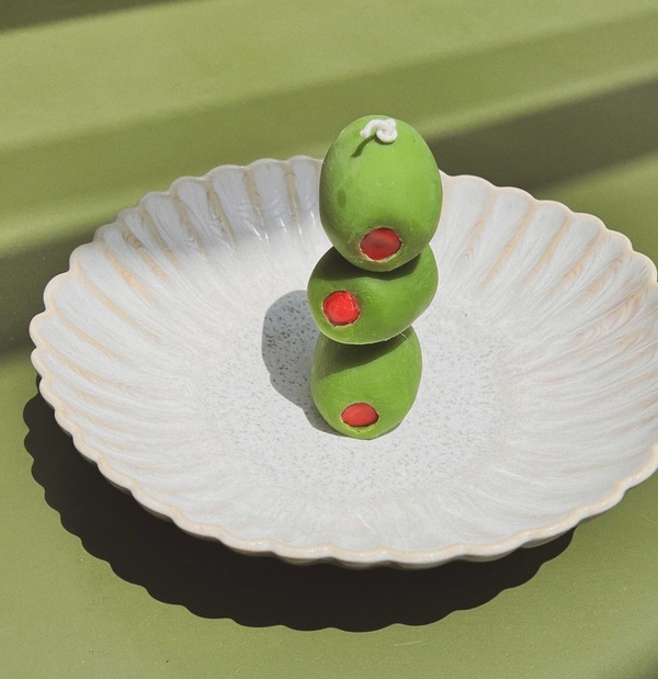 BabaBoogs Candles Olive Candle