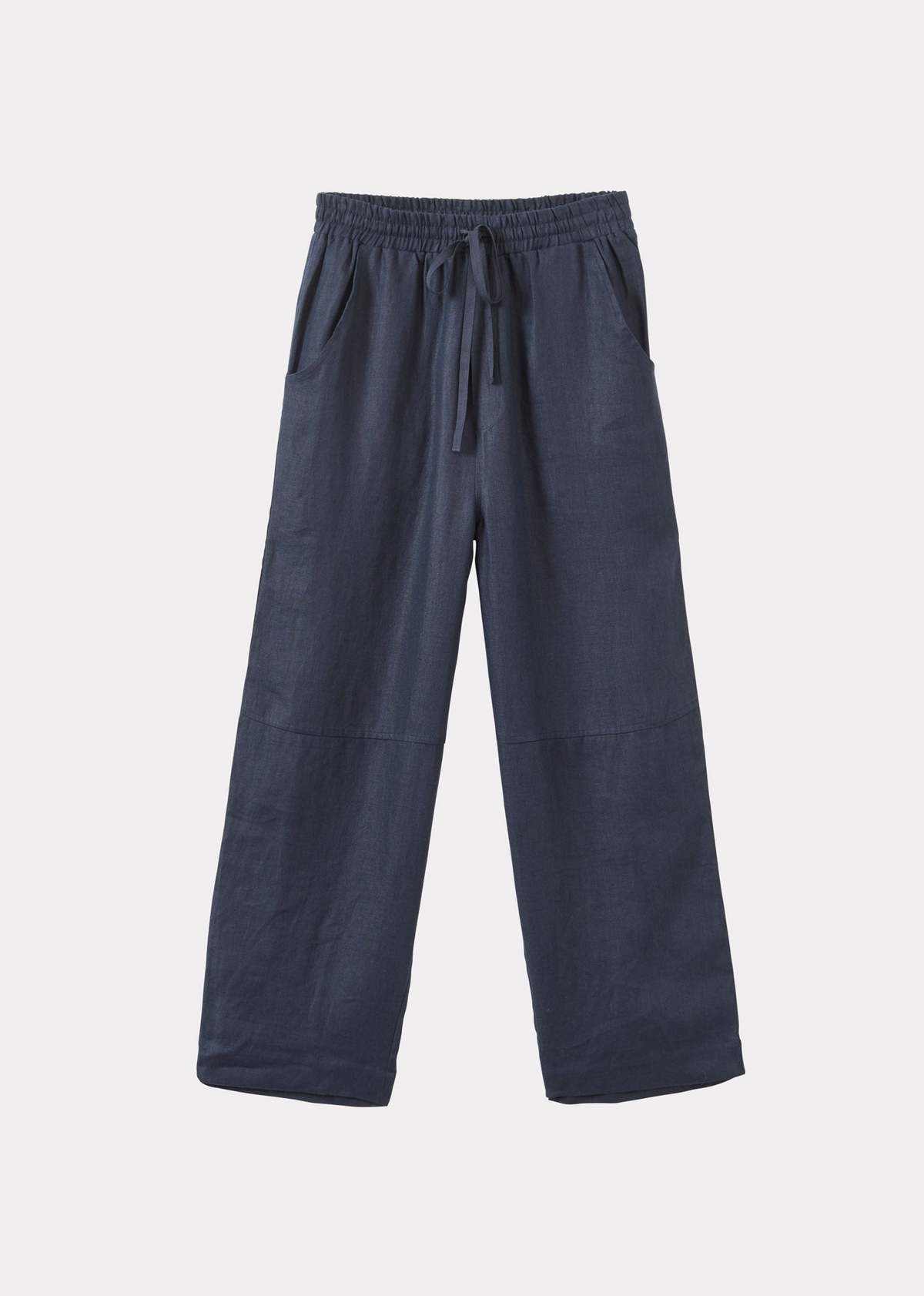 Caramel Caper Trouser - Navy - Image 2 of 4