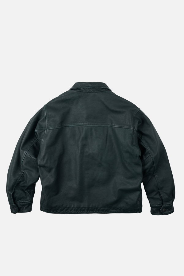FRIZMWORKS Destroyed Cowhide Leather Jacket