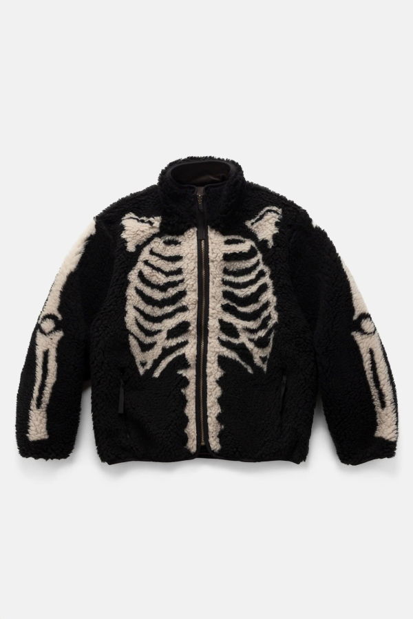 Kapital BONE Boa Fleece Reversible Blouson