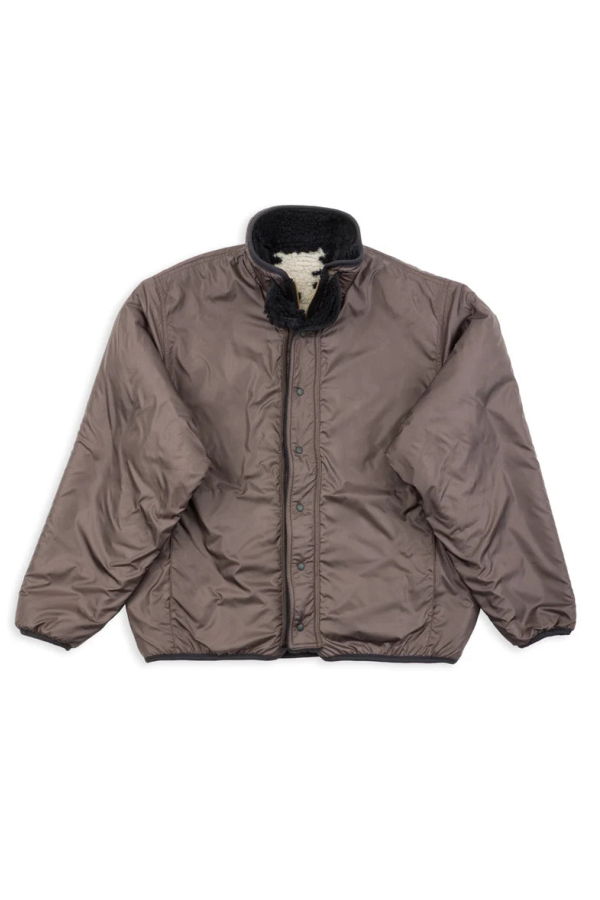 Kapital BONE Boa Fleece Reversible Blouson