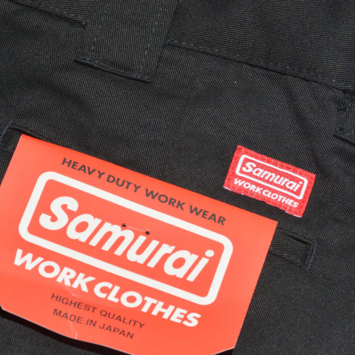 SAMURAI JEANS SWC500WP-CE T/C Twill Trousers (Mid Rise Slim Straight) - Image 7 of 9