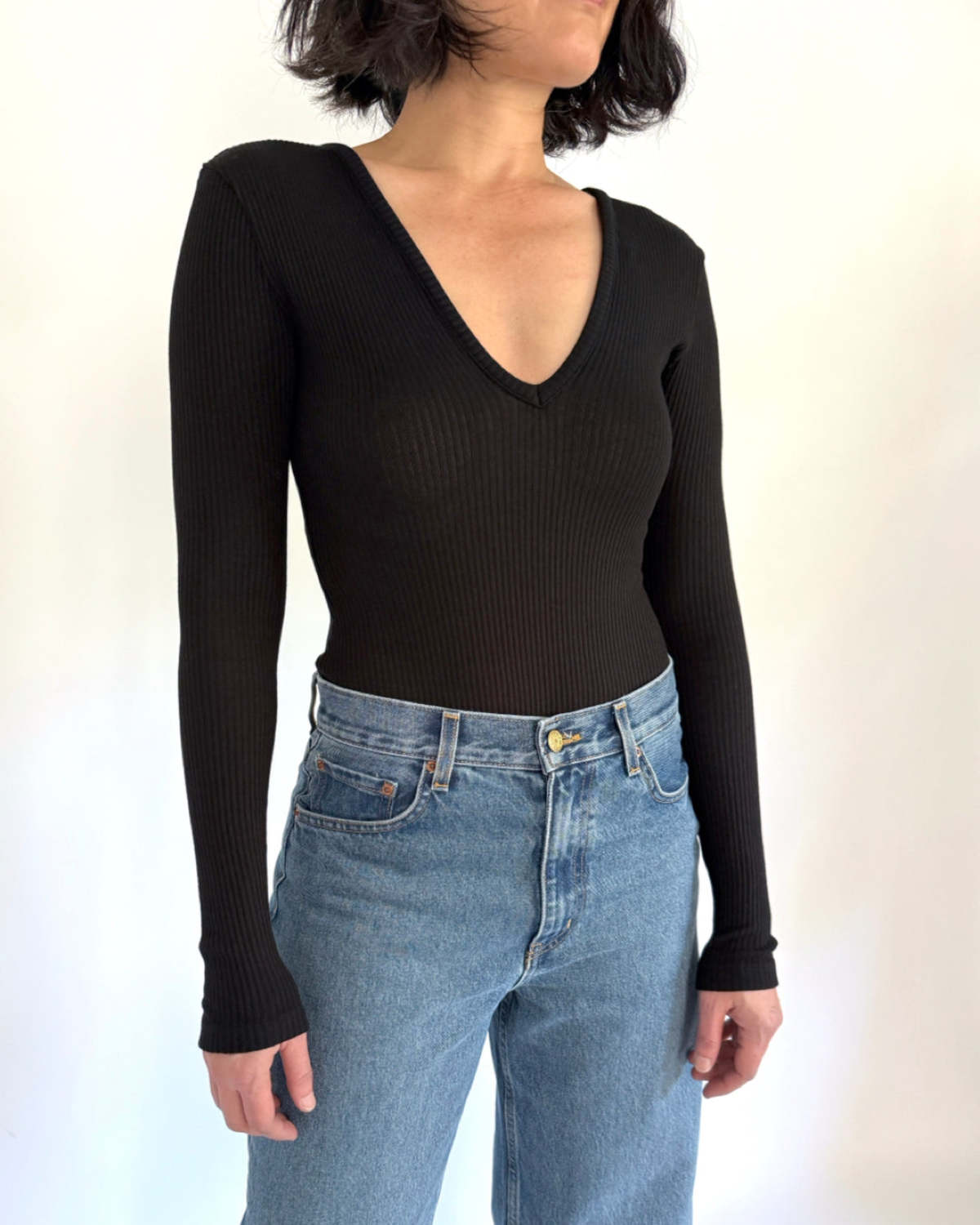 AGOLDE Darla Bodysuit - Image 1 of 2