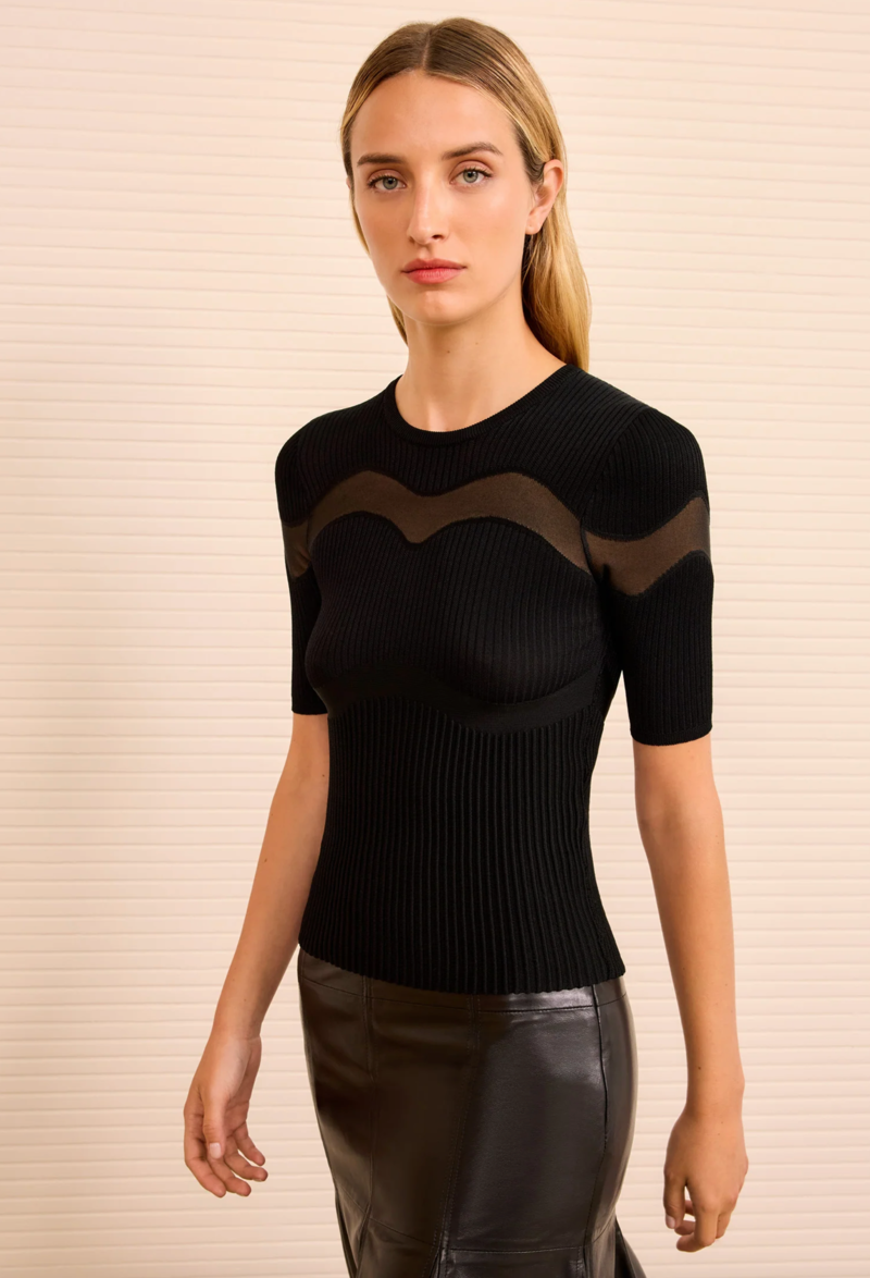 Ulla Johnson Ayla Short Sleeve Top