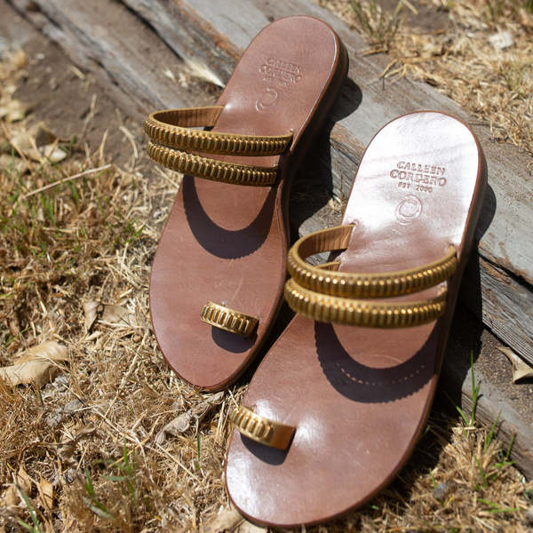 Calleen Cordero Designs Sumi Sandal - Neo Gold