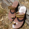 Calleen Cordero Designs Sumi Sandal - Neo Gold - Thumbnail 1