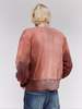 Taiga Takahashi LOT.603 Bleached Burgundy Cotton Sweatshirt - Thumbnail 5