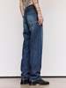 Taiga Takahashi LOT.702 Damaged Indigo Denim Trousers - Thumbnail 6
