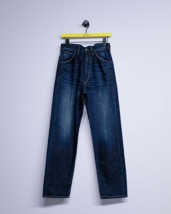Taiga Takahashi LOT.702 Damaged Indigo Denim Trousers