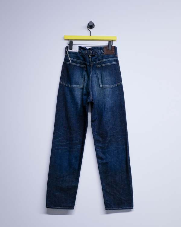 Taiga Takahashi LOT.702 Damaged Indigo Denim Trousers