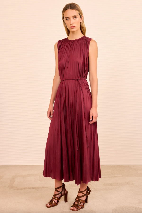 Ulla Johnson Fianna Pleated Midi Dress