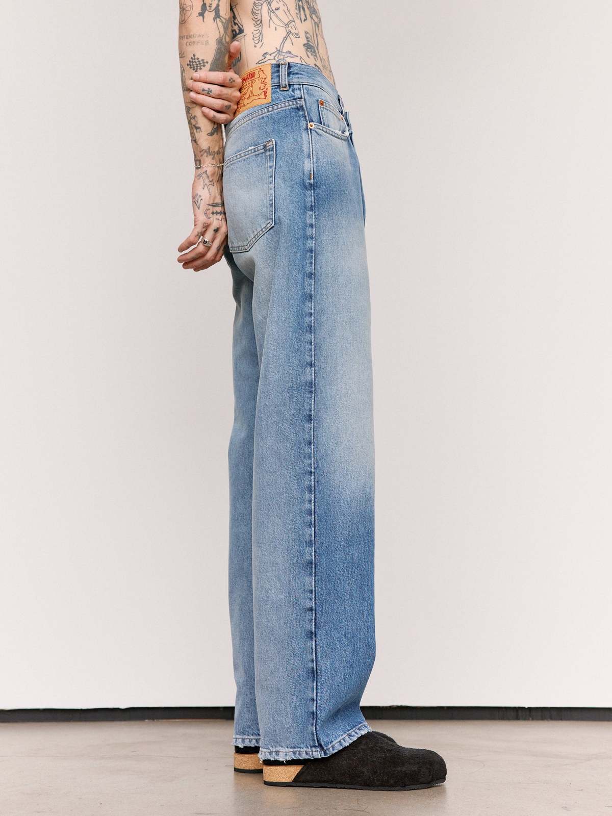 Magliano Sky Ice Cotton Flattone Denim Jeans - Image 2 of 8