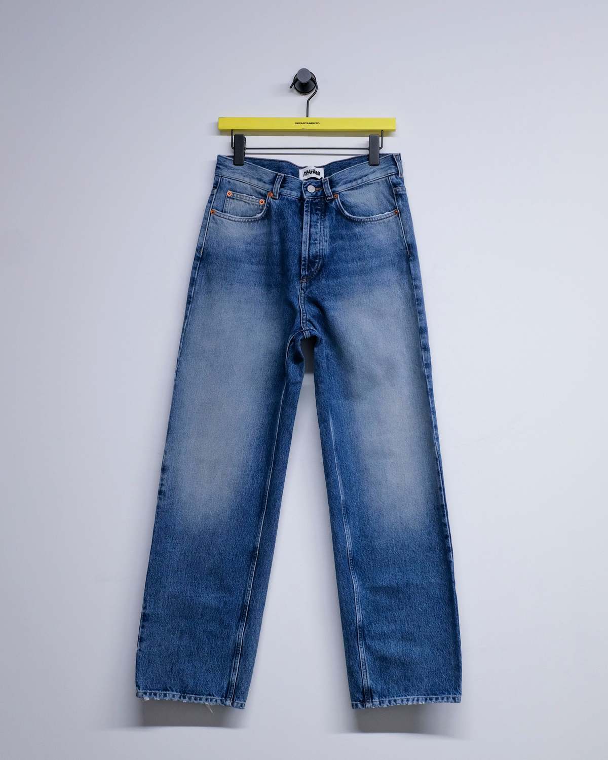 Magliano Sky Ice Cotton Flattone Denim Jeans - Image 7 of 8