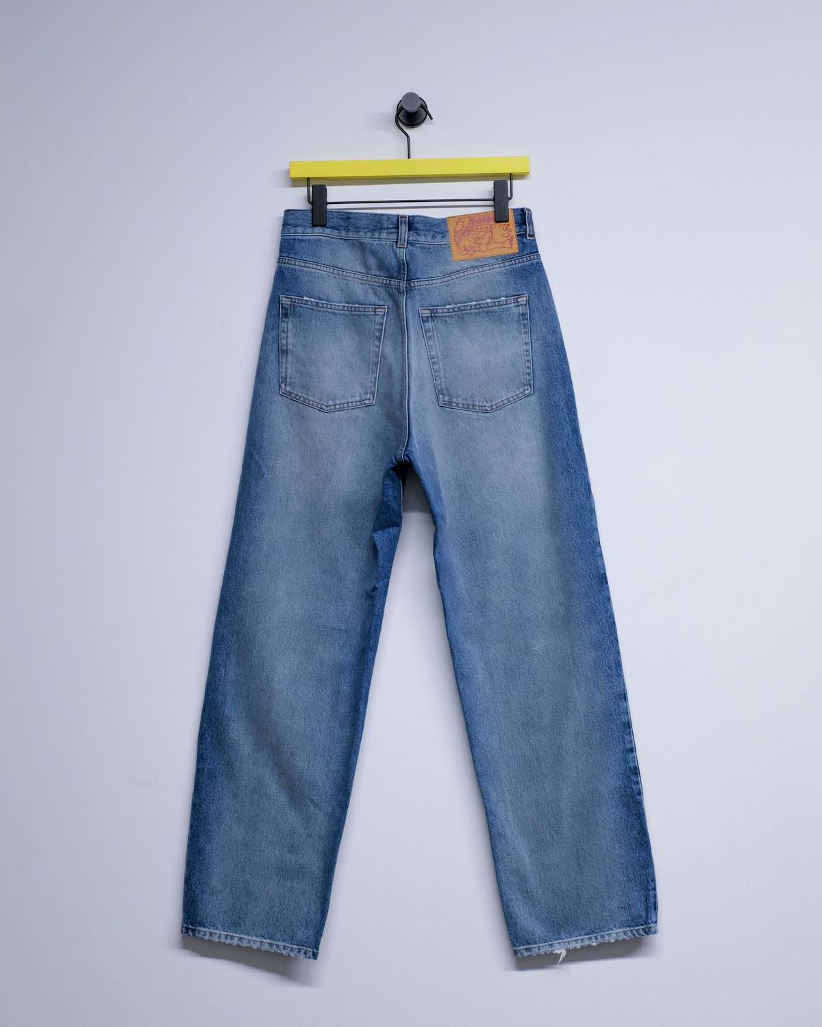 Magliano Sky Ice Cotton Flattone Denim Jeans - Image 8 of 8