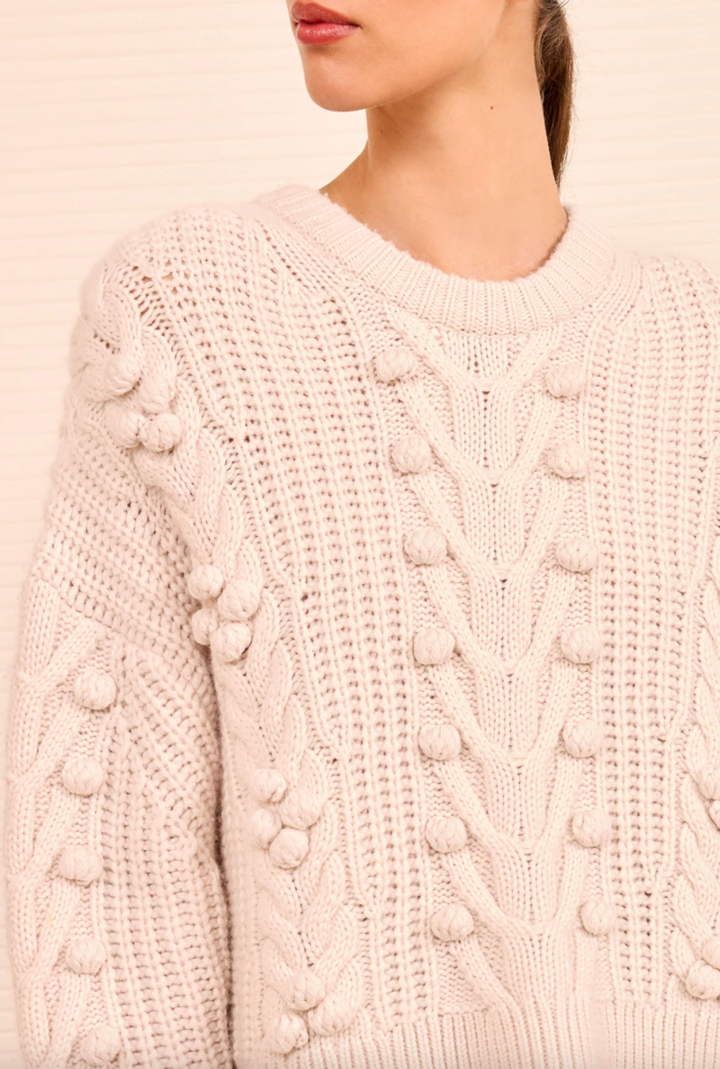 Ulla Johnson Indra Cable Knit Pullover