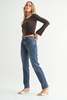 Just Black Denim The Skinny Pencil Jean Jeans - Medium Denim - Thumbnail 2