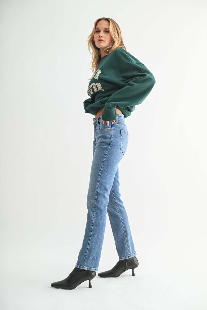 Just Black Denim The Skinny Pencil Jean Jeans - Medium Denim