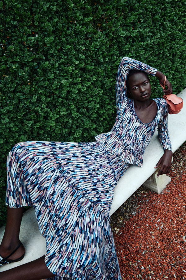 Ulla Johnson Marceline Multicolor Long Skirt Skirt