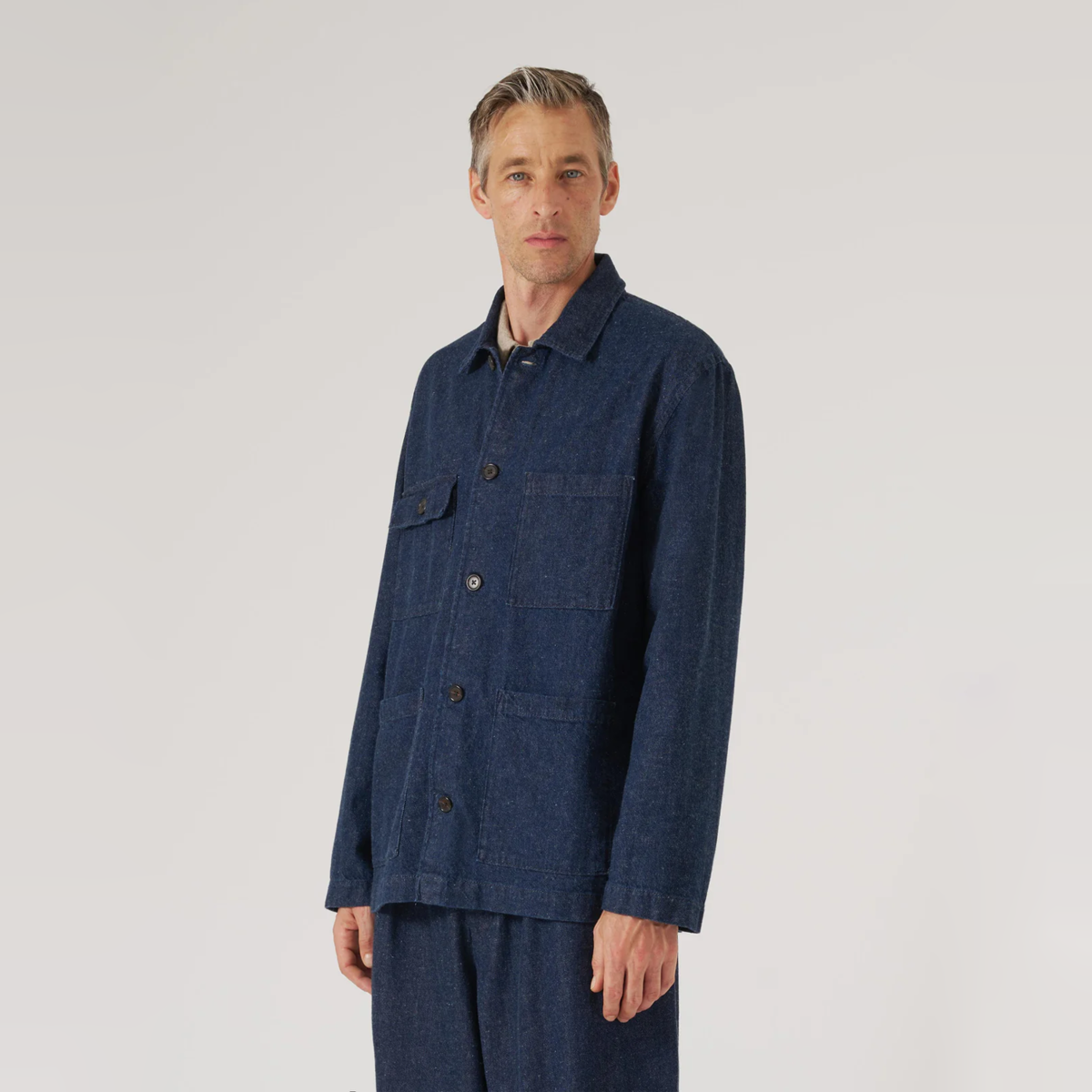 Universal Works Dockside Jacket Future Denim - Image 3 of 3
