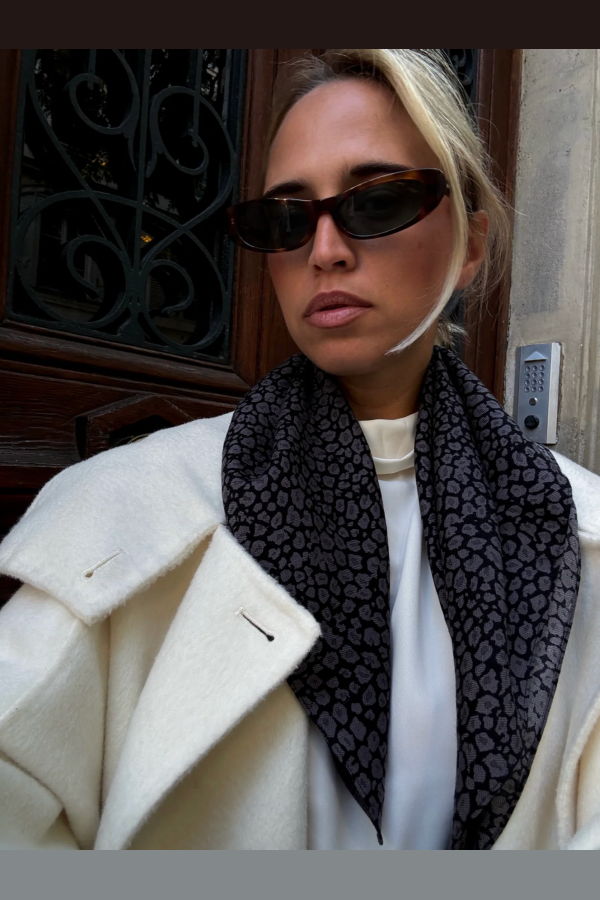 lescarf Wool Scarf 65 cm