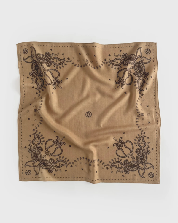 lescarf Wool Scarf, Two Sided 65 cm