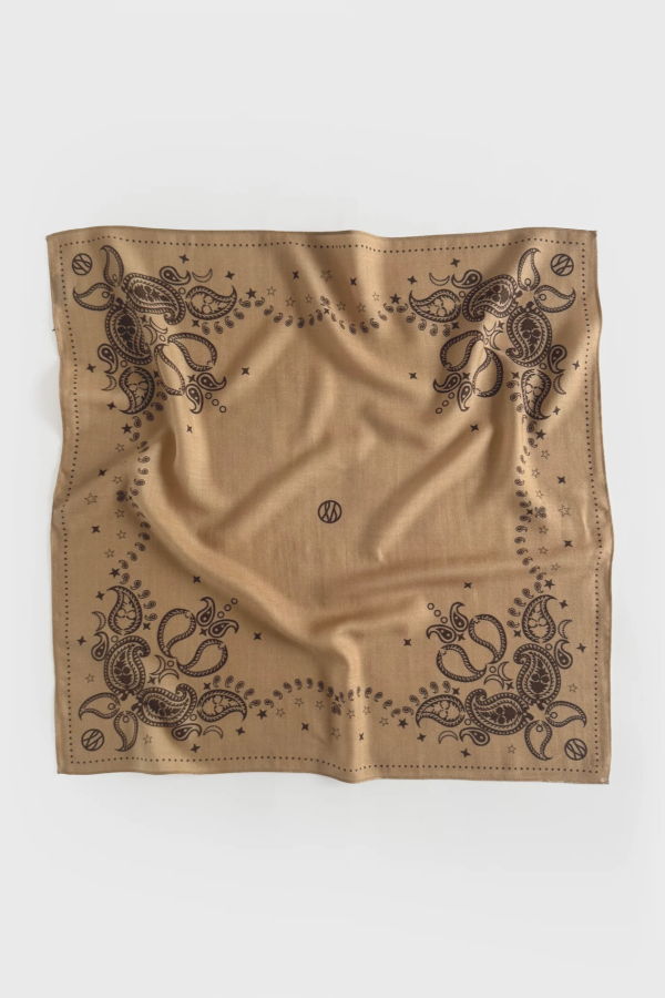 lescarf Wool Scarf, Two Sided 65 cm