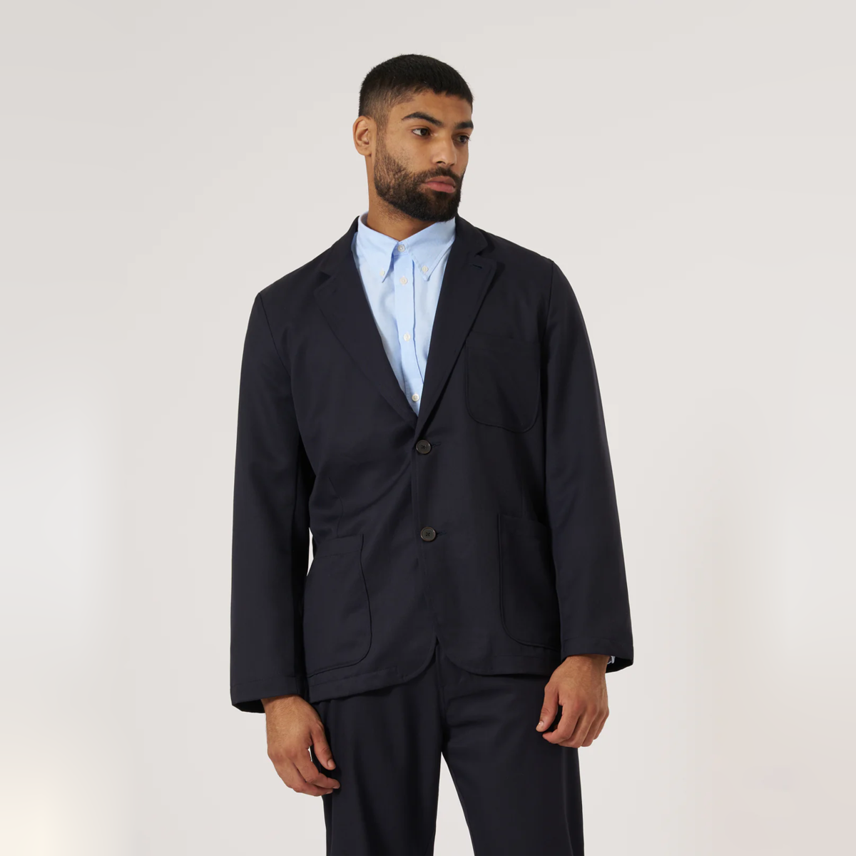 Universal Works Travel Suiting Two Button Jacket - Image 3 of 3