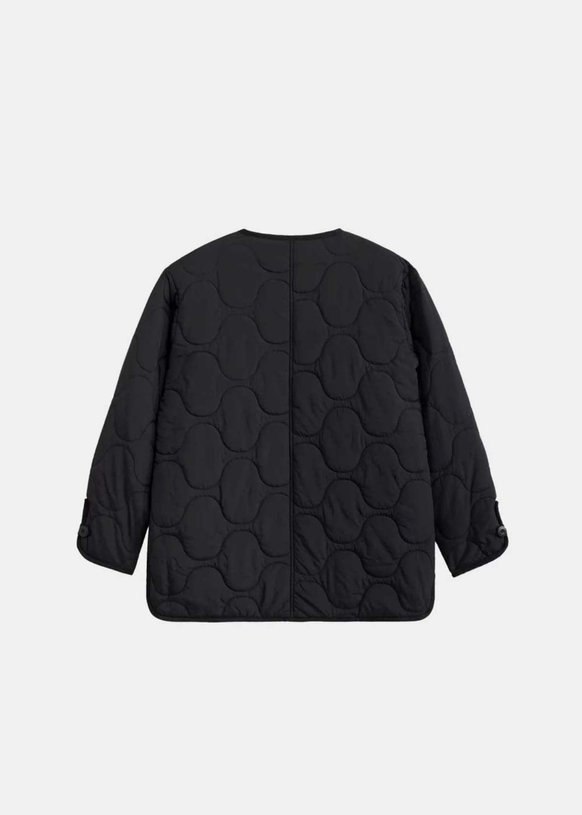 Alpha Industries ALS/92 Mod Reversible Liner Quilted Jacket - Black - Image 2 of 4