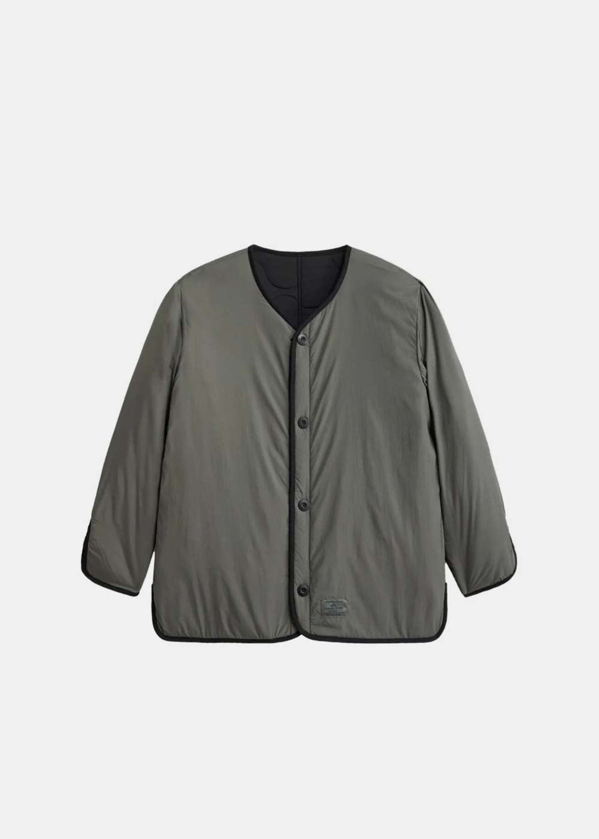 Alpha Industries ALS/92 Mod Reversible Liner Quilted Jacket - Black - Image 3 of 4